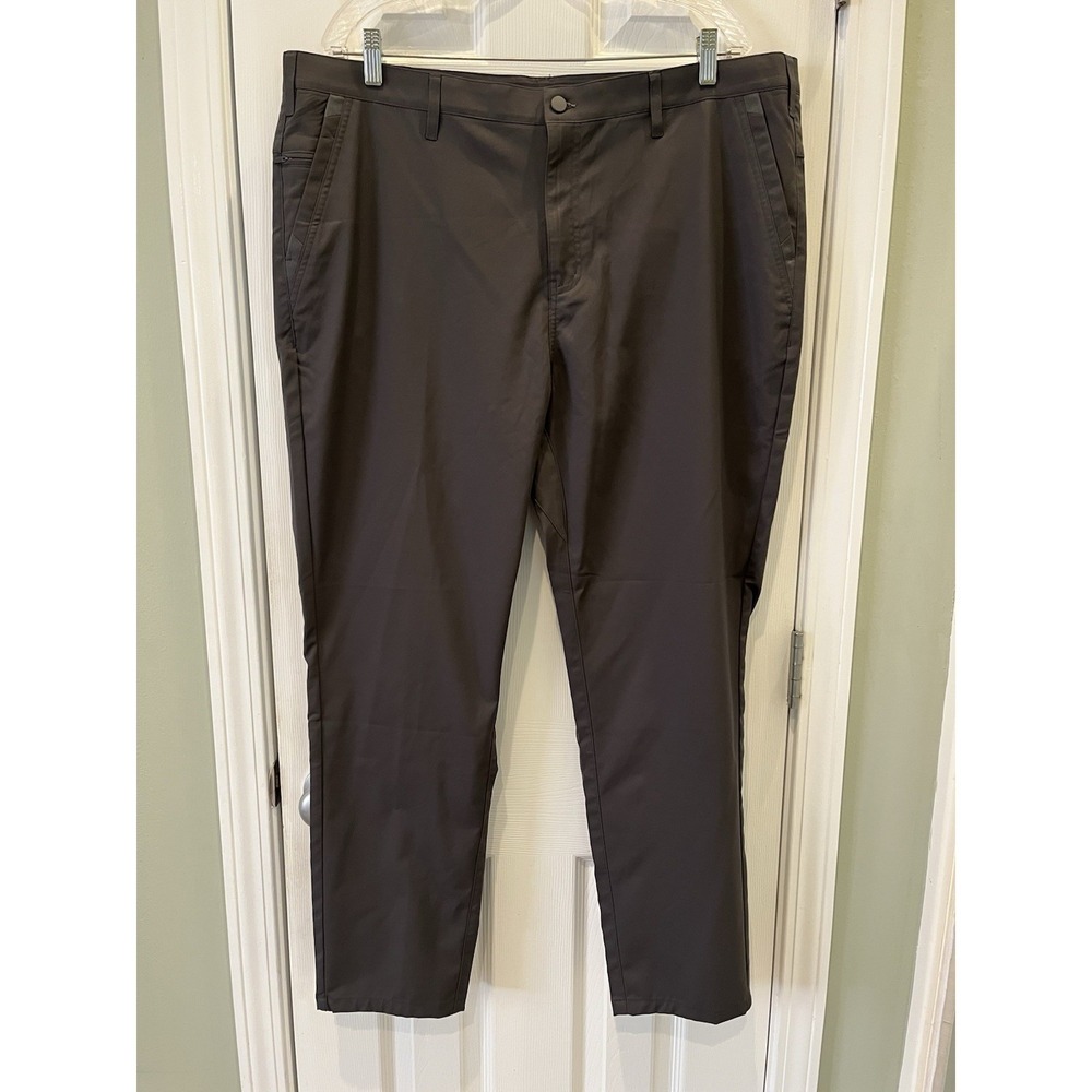 Jack Archer Classic Fit Jetsetter Tech‎ Pants Mens Size 40 X 30 Charcoal Gray